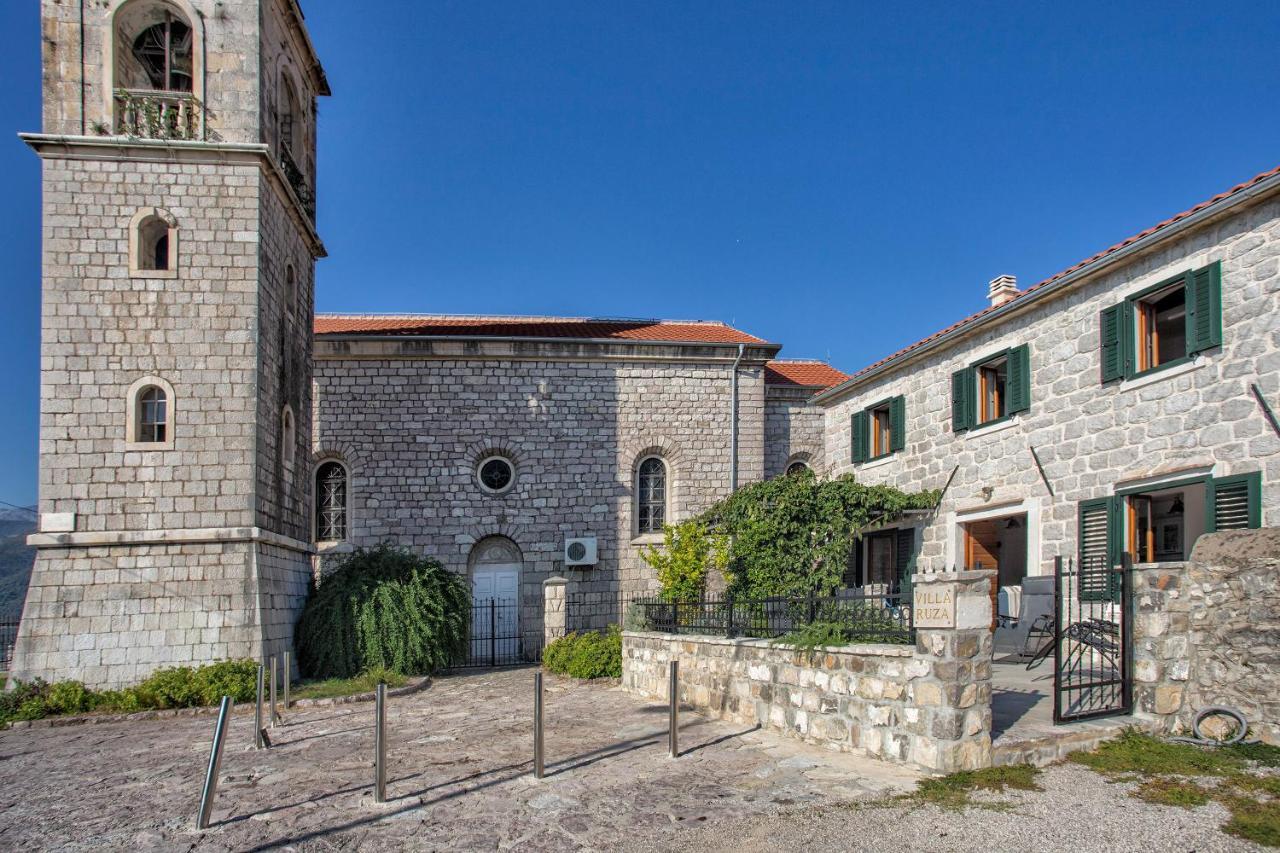 Villa Ruza, Donja Lastva Тиват Экстерьер фото