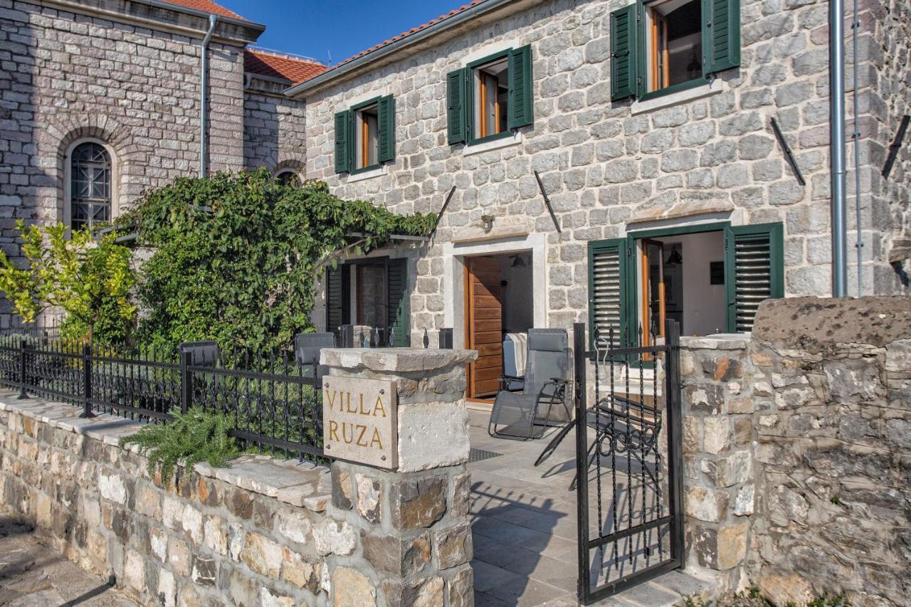 Villa Ruza, Donja Lastva Тиват Экстерьер фото